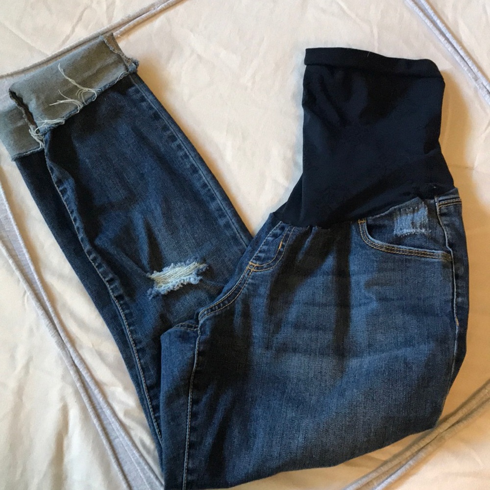 Jessica Simpson Full Panel Maternity Jeans